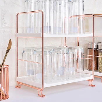 

Bathroom Kitchen Storage Rack Multi Functional Iron Holder Container 3D Design
