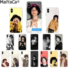 MaiYaCa ТВ Финн вольфхард странные вещи шаблон ТПУ мягкий телефон сотовый Чехол для телефона для iPhone 8 7 6 6S Plus 5 5S SE XR X XS MAX