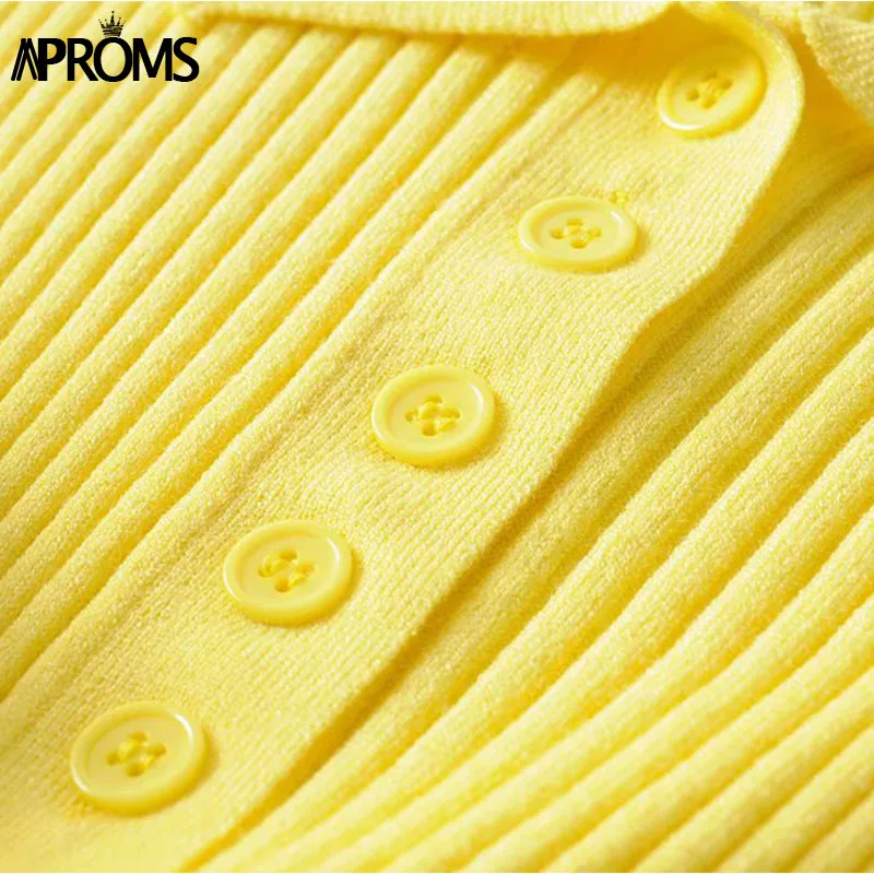 Aproms, Ретро стиль, высокая талия, короткий рукав, базовая футболка,, уличная одежда, вязаная футболка, Женская белая футболка, короткий топ для женщин, одежда