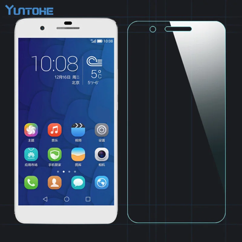 Закаленное стекло 9H для Huawei Honor Y6/Y7/Y600/Y625/Y635/Y536/Y300/Y336/Y360/Y5C/D199 защитная пленка экрана