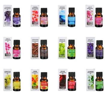 

12 kinds of Water soluble Essential oil for aroma diffuser air Humidifier Aromatherapy Help Sleep and Purifying air