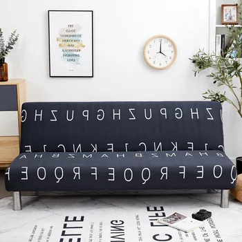 

Sofa Bed Covers Universal Size Armless Elastic Couch Covers Big Size Folding Seat Slipcovers Stretch Cover Cheap Home