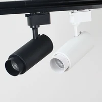Zoomable 30W LED Track Light Dimmable Rail Spot Lighting Fixtures Spotlights Zoom Track Lamp for Clothing Shop Livingroom 1
