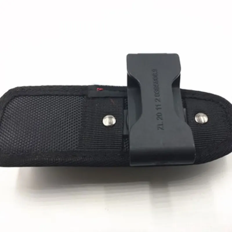 Тактическая Сумка для фонарика нейлон Molle кобура портативный многофункциональный открытый электронный фонарь переноска чехол маленький размер черный