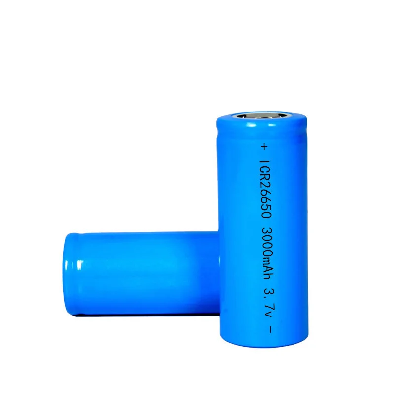 ICR 3,7 v 3000mah 26650 литиевая аккумуляторная батарея для фонариков