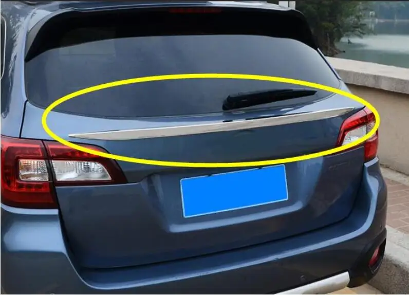 Подходит для Subaru- Outback переоборудованный запасной ящик украшения полосы хвост двери украшения аксессуары - Цвет: 3