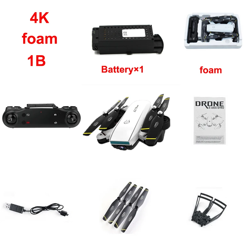 4K-foam SG700-D дроны SG700 с камерой Hd мини Дрон Rc вертолет 4k Дрон игрушки Квадрокоптер профессиональная камера Квадрокоптер - Цвет: 4K-foam