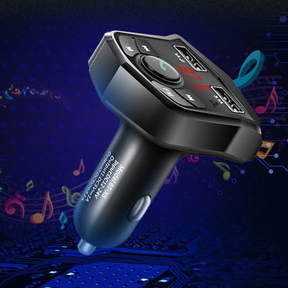 Bluetooth Handsfree Автомобильный mp3 плеер мобильный телефон зарядное устройство адаптер fm-передатчик новая горячая распродажа