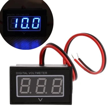 online 24 V 36 V 48 V Carrinho De Golfe Vermelho Digital Medidor Tensão Bateria DC15-120V Club Carro N1hf