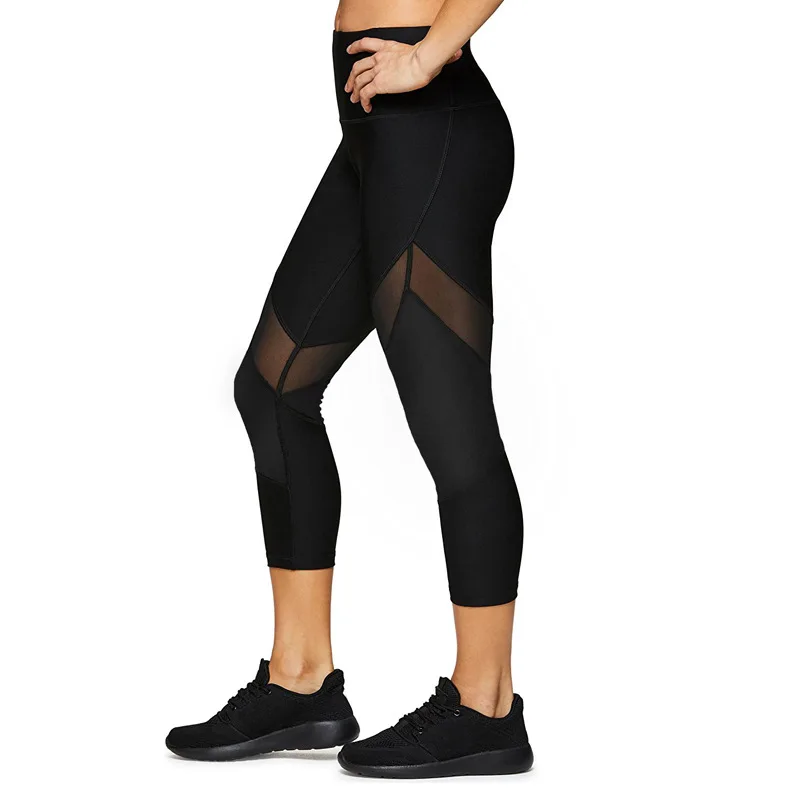 

Yoga Tight Capri Pants Women's Elasticity Quick-Dry Slimming Buttock Lifting Athletic Pants Running Training Fitness Pants Summe