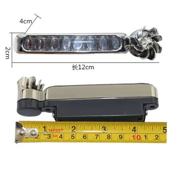 

2 Pcs Wind Power 8 LED Car Daytime Running Light Fog Lamp DRL Driving Day Light