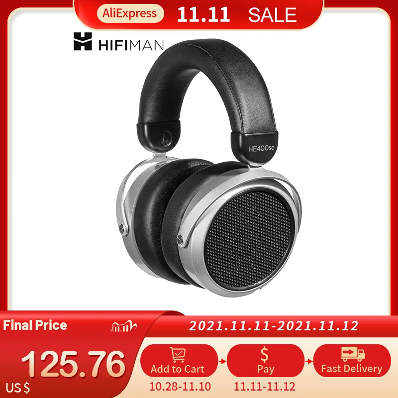 PROD 1005002629204889 Hifiman HE400SE Two Versions Invisible Magnet
Over Ear Planar Magnetic Headphones 25ohm Open-Back Design Orthodynamic
Earphone