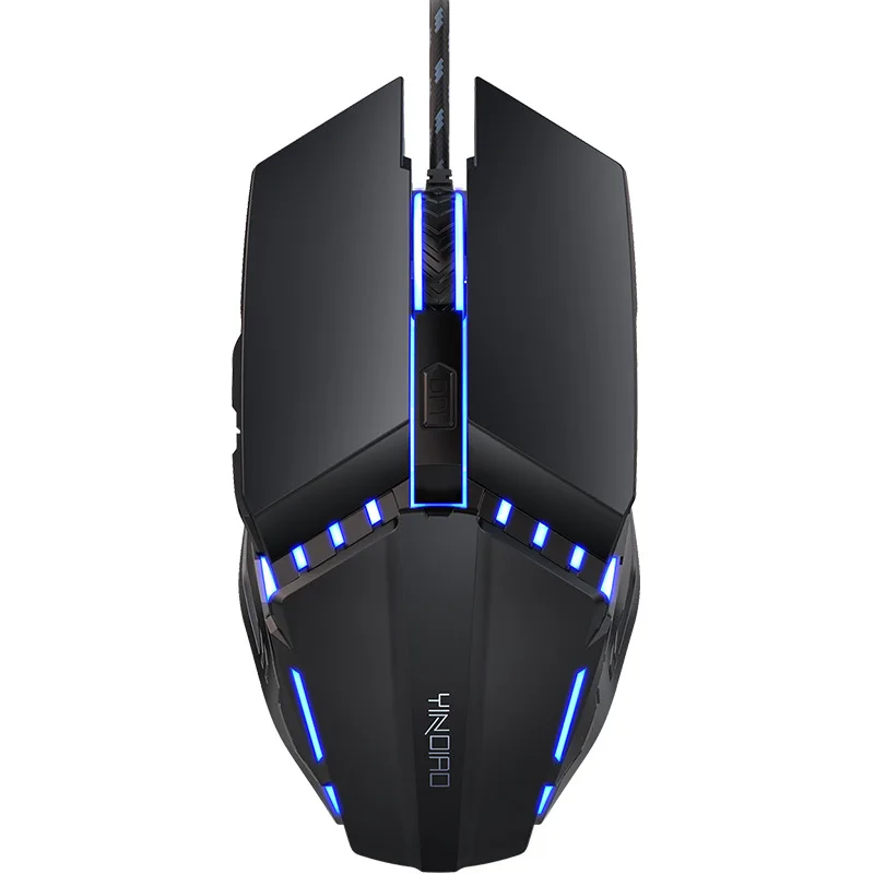 New Computer Mouse Wired Mouse 3200DPI Professional Gaming Mouse Fast Move Ergonomic Optical Mouse Mute Laptop Pc Mouse 1