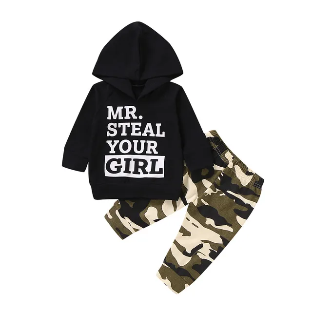 kids camouflage hoodie