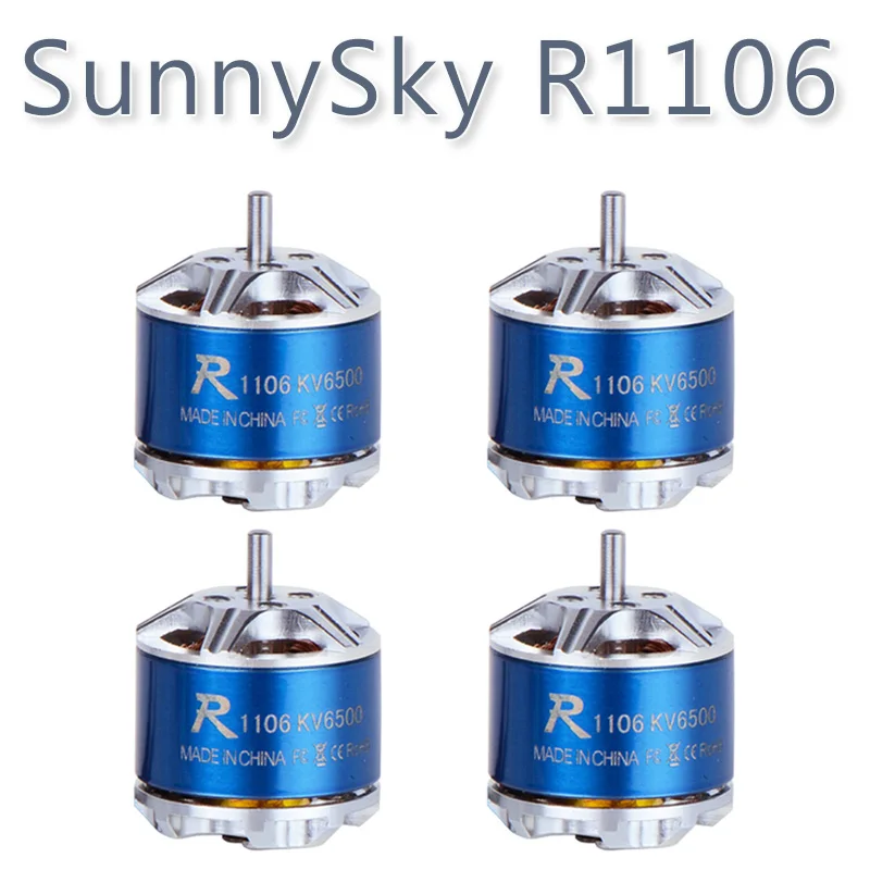 Sunnysky R1106 5500KV 6500KV 8000KV Brushless Motor Blue For 2030 3020 Propeller RC Multicopter Models Frame Part