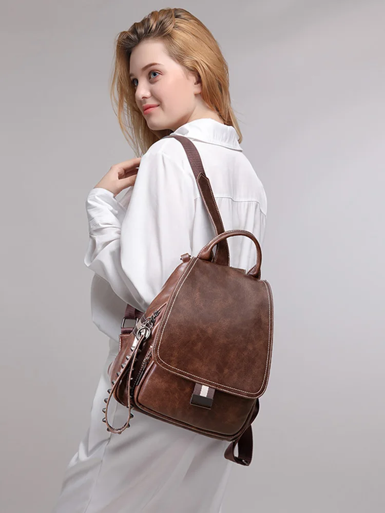 coreana na moda versátil único ombro duplo dupla-uso bolsa feminina mini