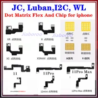 JC I2C Luban WL Dot Matrix Flex Cable chips for iPhone X XS/ 11 / 12/12PM for iPad Pro 3 4 Face ID Not Available Repairing