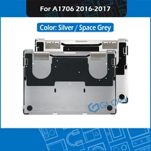 10 шт./партия A1706 Нижняя крышка для Macbook Pro retina 1" A1706 нижний чехол Серебристый Серый