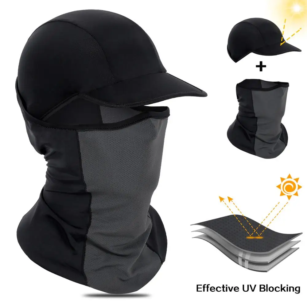 Casquette De Cyclisme RockBros Respirante - Séchage Rapide - Été - Taille Unique - Noir