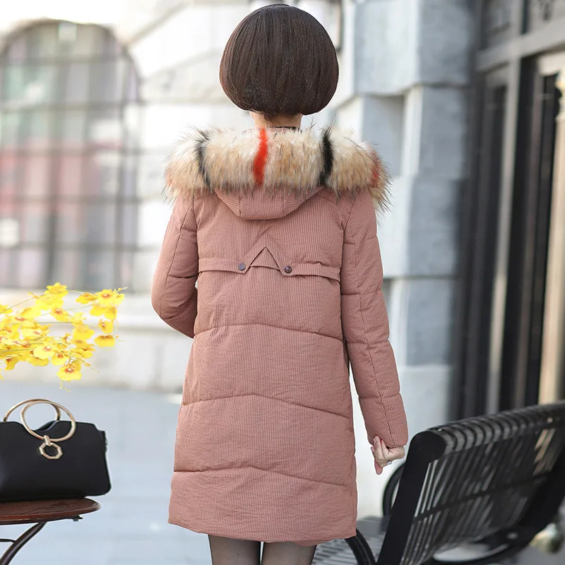 

Mom Winter Cotton Overcoat Mid-length 40 Middle-aged down Jacket Cotton-padded Clothes Middle-aged Women's Thick Western Style C