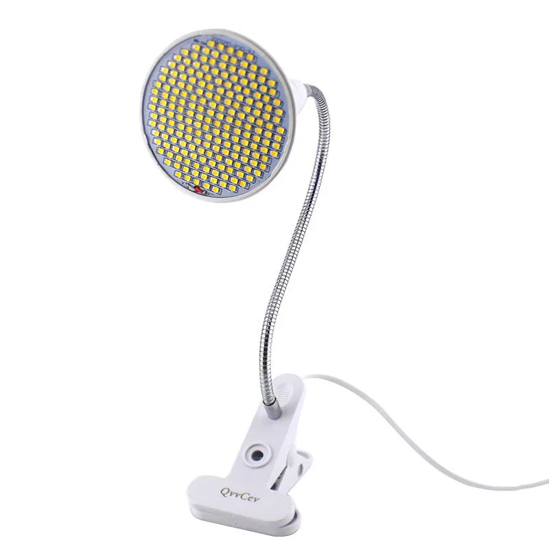 200 LED Grow light plant growing flower lamp kit Full Spectrum sunlight Phyto yellow Lamp Hydro Fitolamp growbox Clip veg