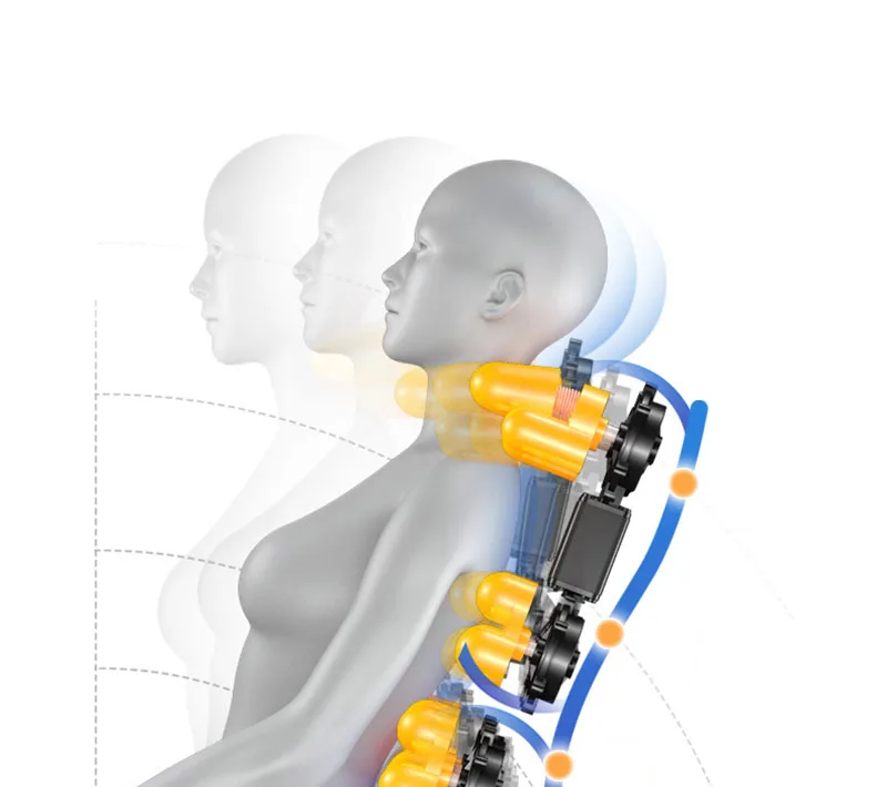 Массажное кресло для дома, многофункциональное, автоматическое разминающее пространство, роскошная кабина, умный Массажер для всей семьи, диван-кресло