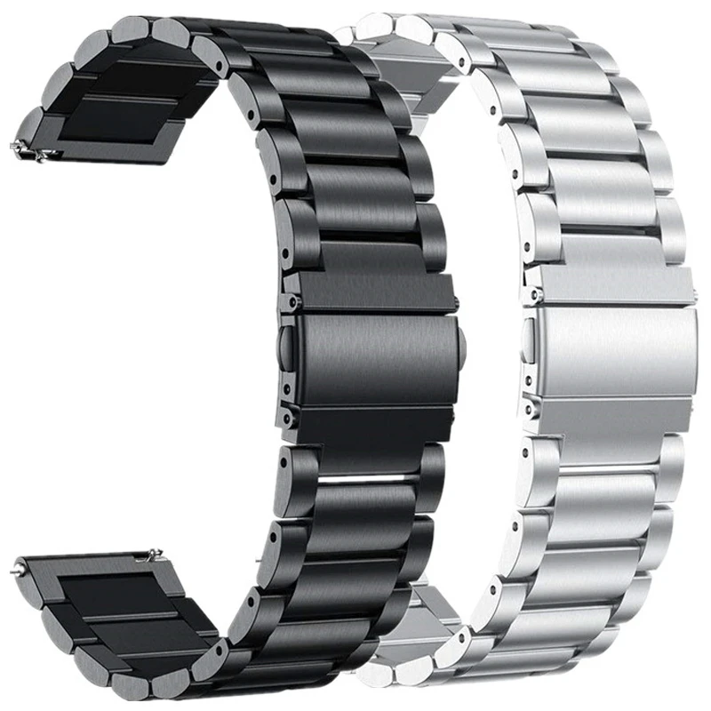 

Ремешок из нержавеющей стали для Xiaomi Mi Watch, цветной браслет для смарт-часов Amazfit PACE GTR 2E 47 мм Stratos 3 2 2S, браслет