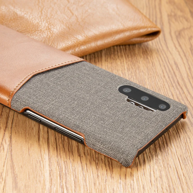 Из искусственной кожи ткань чехол для samsung Galaxy Note 9 Note10 Pro Чехол Coque для samsung Galaxy S8 S9 плюс Note9 s8plus s9plus чехол s