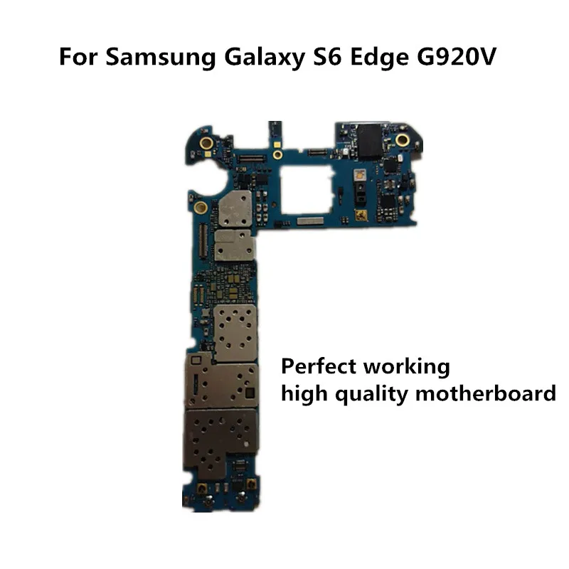 

Used Original Motherboard For Samsung Galaxy S6 Edge G920V Unlocked Mainboard Logic Board Tested Plate
