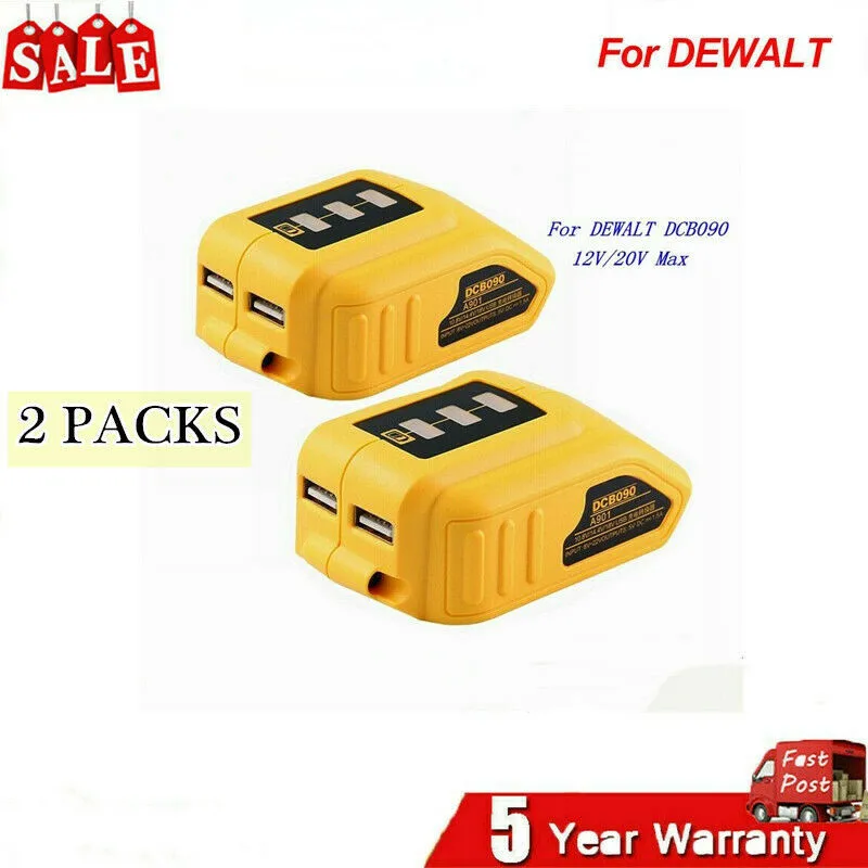 Зарядное устройство с USB преобразователем Amityke для DEWALT 12 В 14 4 18 в 20