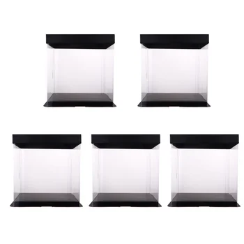 

5PCS Cake Packing Box Exquisite Transparent Simple Portable Cake Box for Party