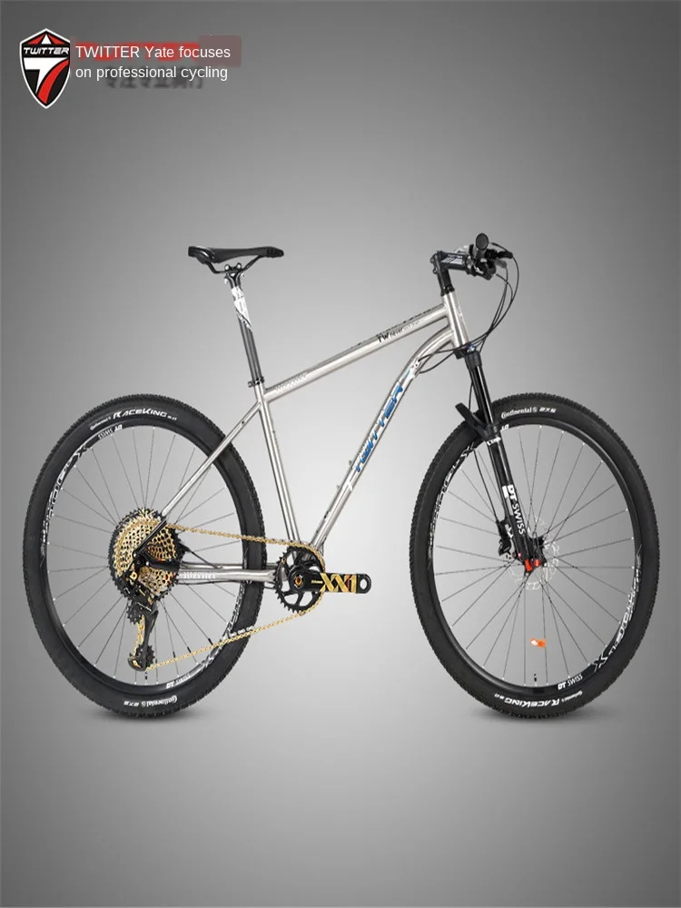 Zute New Barrel Shaft Mountain Bike Titanium Alloy XX1-12 Speed Match DT Front Fork DT Wheel Set off-Road Race Bike road bike