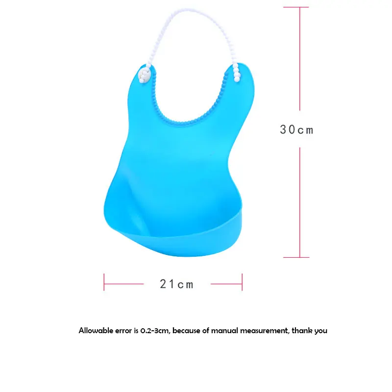 0-4 Years Baby Silica Gel Bib Stereoscopic Design Waterproof Adjustable Toddler Kids Food Bib Baby Feeding Burp Cloth Baberos