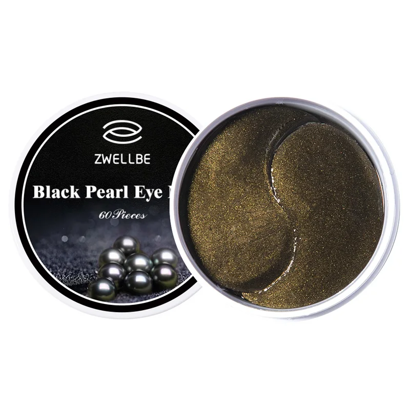 Black Pearl 01 Черная жемчужина золотые маски для глаз 60 шт. гидрогелевые патчи ремонт удаления морщин темный круг анти возраст увлажняющая маска под глазами - Цвет: Black Pearl 01