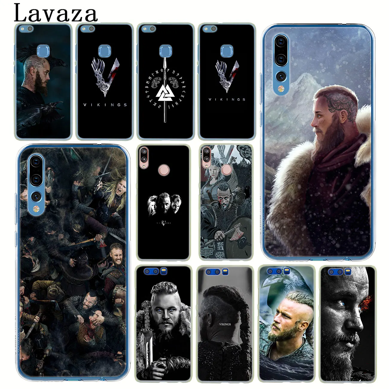 

Lavaza Vikings Tv Shows Phone Case for Huawei P30 P20 Pro P9 P10 Plus P8 Lite Mini 2016 2017 P smart Z 2019 Cover