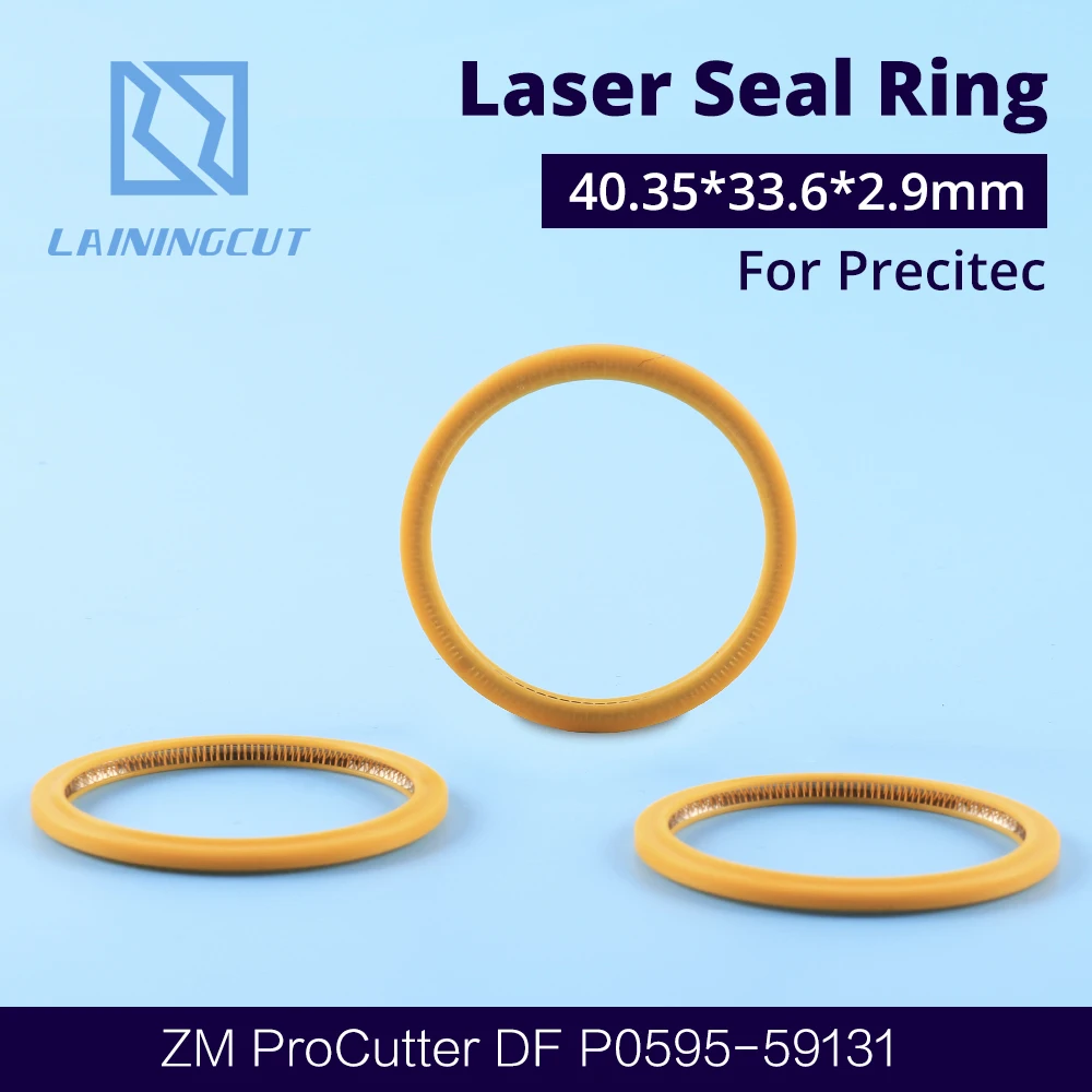 

Laser Seal Ring to protective windows 37*7mm for Precitec ZM ProCutter DF Cutting Head P0595-59131 40.35*33.6*2.9mm Wholesale