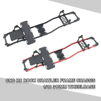 

1/10 CNC RC Rock Crawler Truck Frame Chassis 313mm Wheelbase For SCX10 D90 Car