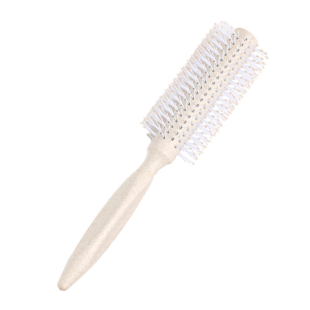 Professional Women Round Barrel Hair Brush Volumizing Blow Drying Hairbrush