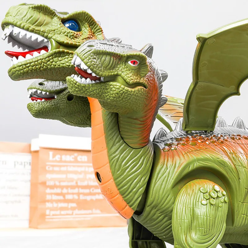 

Ultra Large Dinosaur Toy Electric Lay Eggs Simulated Animal Remote Control T-Rex Will Go CHILDREN'S Suit Boy