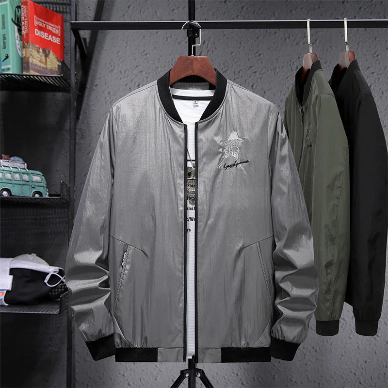 

Men Coat Autumn Middle Age 2020 Big Size Clothes Leisure Plus Fat Plus Jacket Male Super Dad Pack
