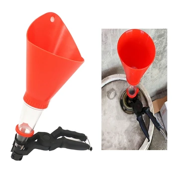 

Engine Oil Funnel Car Truck Adjustable Fixed Bracket Filling Spout Pour Tool Kit Wholesale