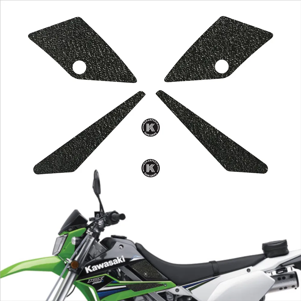 Fuel tank pad traction side sticker KSHARPSKIN petrol knee decals grip for KAWASAKI 09-18 KLX 250S 18 CAMO | Автомобили и