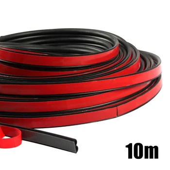 

10M Shock Absorbing Window Edge Universal Self EPDM Seal Strip For Car Door Interior Decoration Windproof Accessories