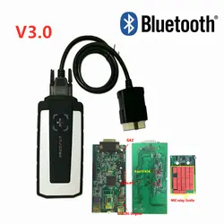 VD DS150E CDP V3.0 pcb Bluetooth v5.008R2 с сканер-генератор ключей для OBD OBD2 WOW Diagnostic диагностический инструмент + 8 шт. автомобильные кабели