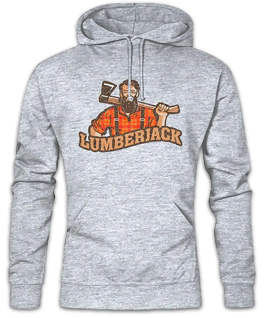 Lumberjack VI толстовка с капюшоном Толстовка Унисекс Мужская Женская толстовка