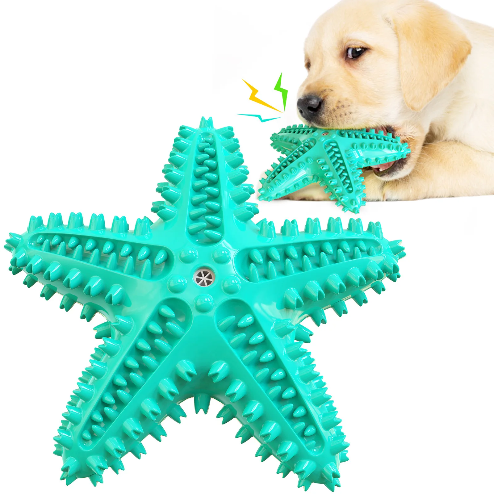 

Dog Toys Molar Toy Starfish Vocal Pet Dog Molar Stick Pet Supplies Dog Toothbrush Dog Accessories For Small And Big dogs