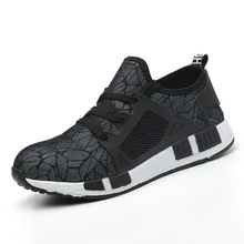 Мужская Рабочая обувь wo Мужская обувь со стальным носком новые уличные дышащие противоскользящие стальные проколы строительные защитные сапоги