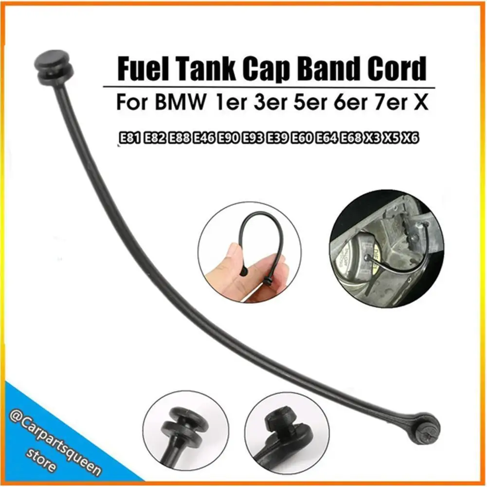 1pc Fuel Tank Cap Band Cord For BMW 1er 3er 5er 6er 7er Tank Cap Rope