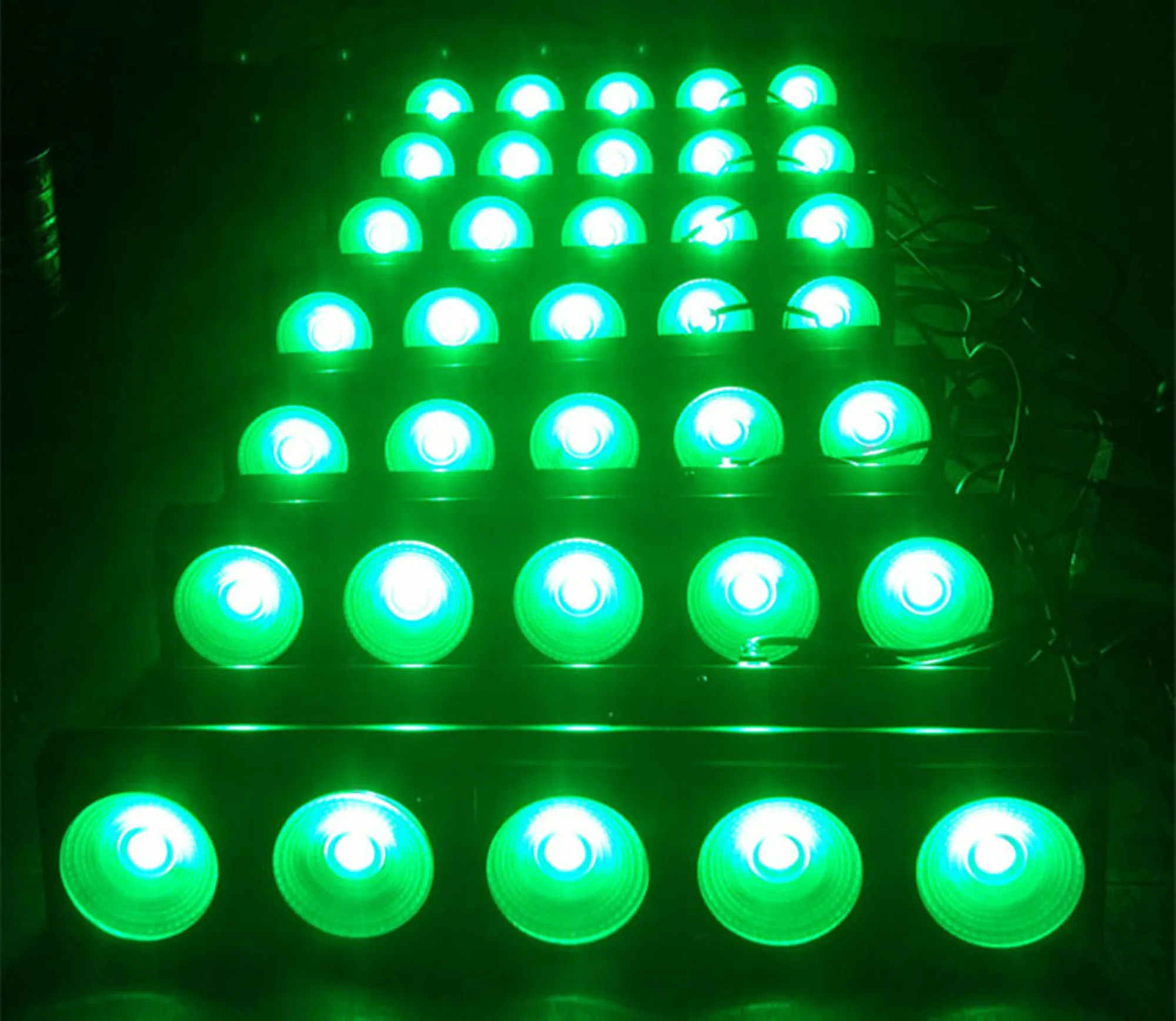 5x30 Вт RGB 3в1 COB светодиодный Матрица luz светодиодный barra de luz DMX512 lavado светодиодный al aire libre/luz de inundation DJ/Bar/fiesta/espectapulo/