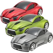 2,4 ГГц Беспроводная гоночный автомобиль в форме usb‑мышь Оптическая/мыши 3D 3 кнопки 1000 dpi/CPI для ПК ноутбука рабочего стола